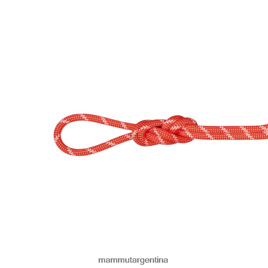 Cuerda clásica alpina 8.0 unisexo 2B8PD2505 Mammut naranja-blanco equipo