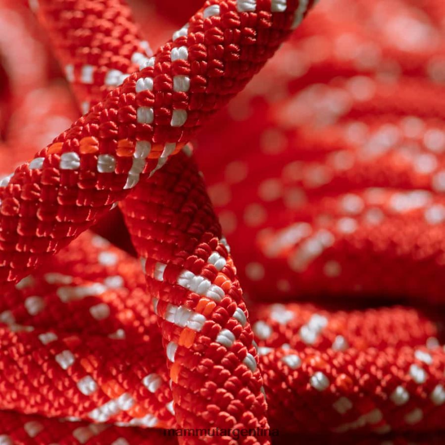 Cuerda clásica de gimnasia 9.5 unisexo 2B8PD2502 Mammut frambuesa-blanco equipo