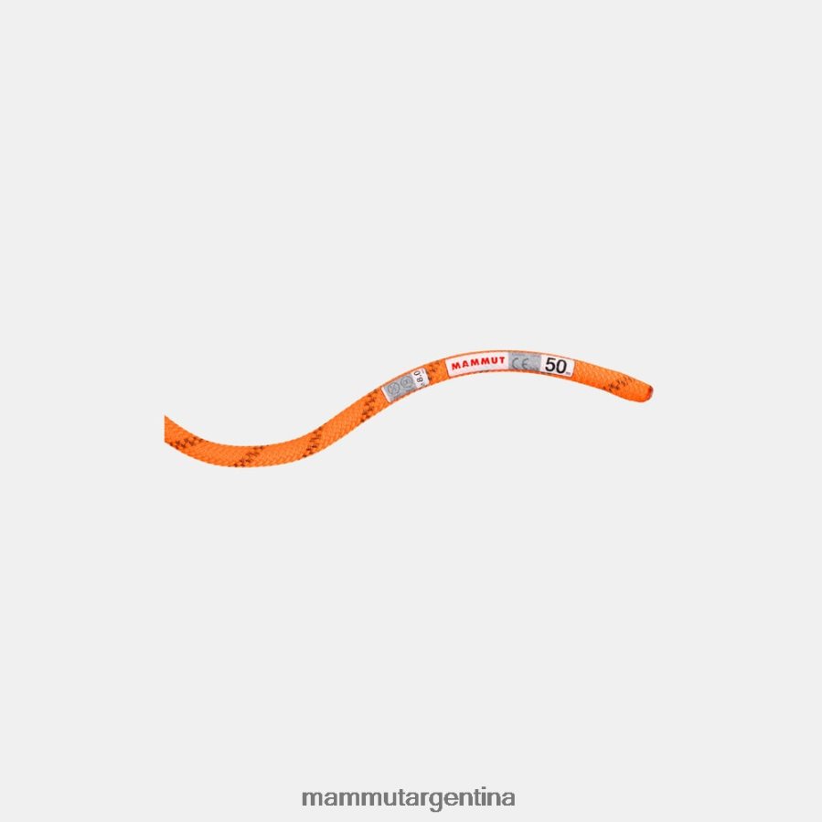 Cuerda seca alpina 8.0 unisexo 2B8PD2565 Mammut boa naranja de seguridad equipo