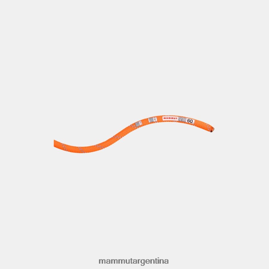 Cuerda seca alpina 9.5 unisexo 2B8PD2496 Mammut seguridad naranja-zen equipo
