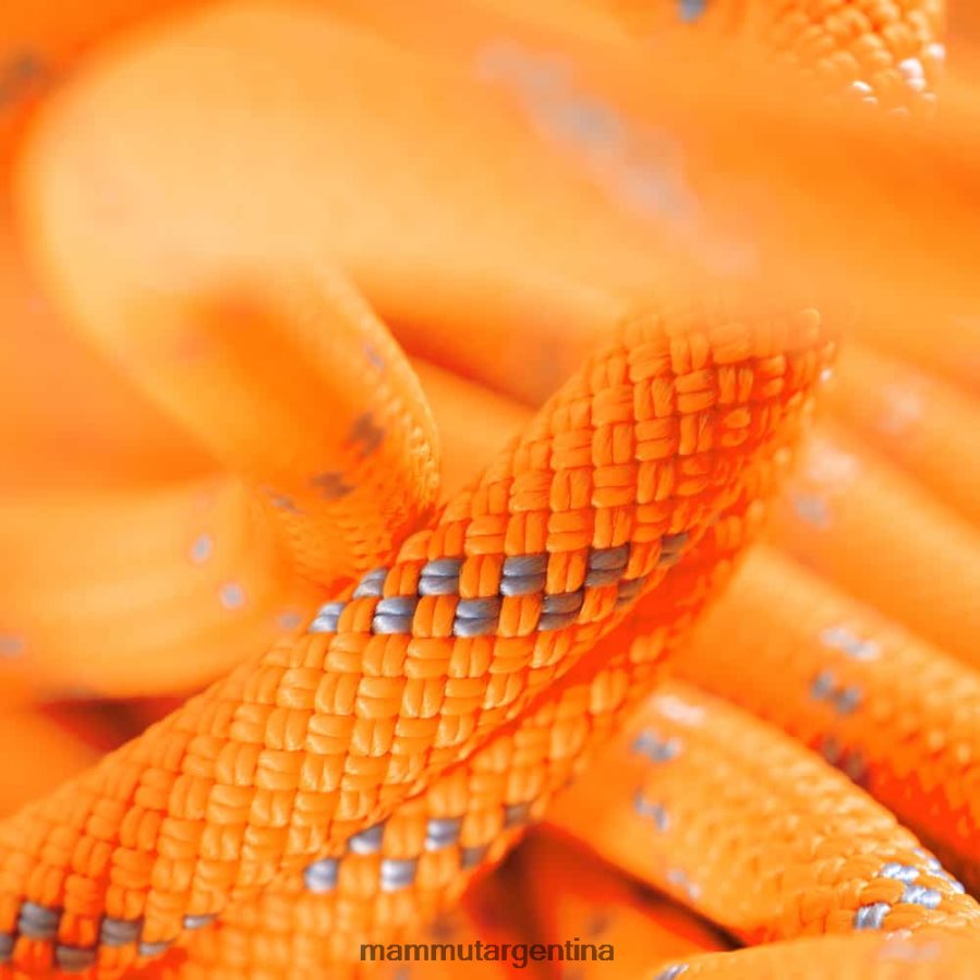 Cuerda seca alpina 9.5 unisexo 2B8PD2496 Mammut seguridad naranja-zen equipo