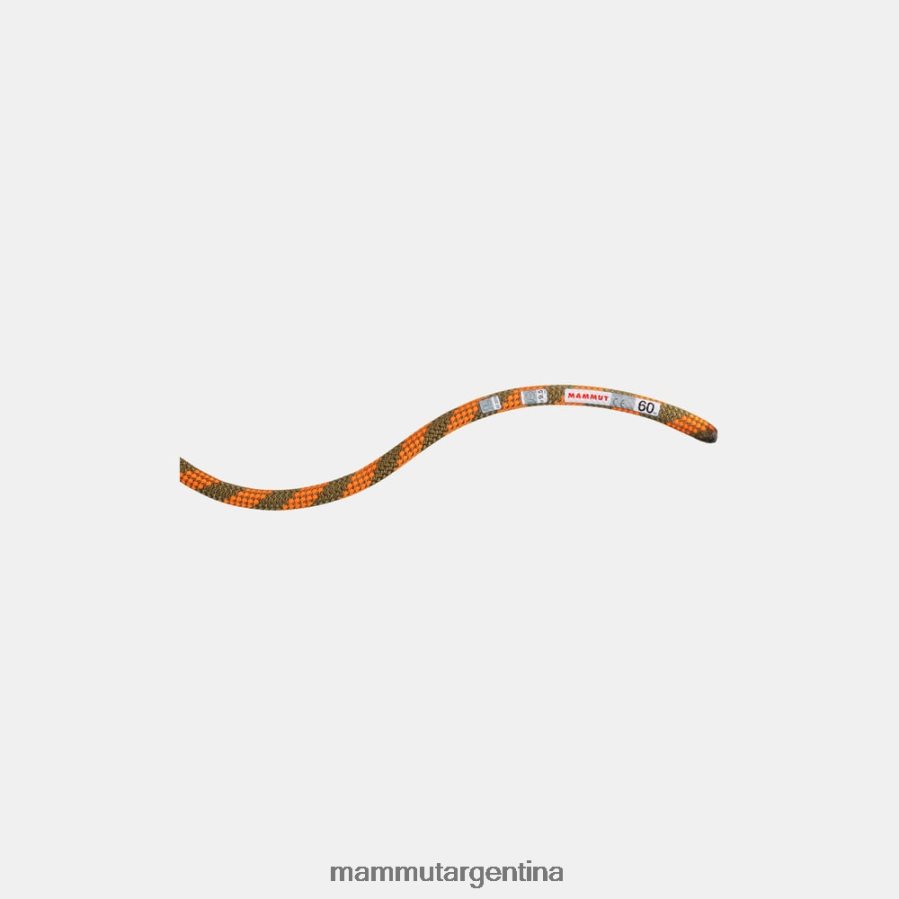 Cuerda seca de 9,5 riscos unisexo 2B8PD21403 Mammut duodess seco, naranja boa-safety equipo