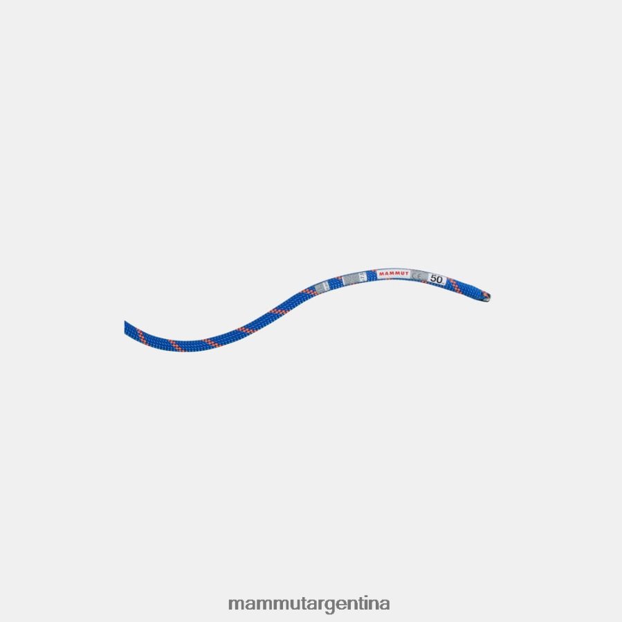 Cuerda seca remitente alpino 7.5 unisexo 2B8PD21453 Mammut azul-naranja de seguridad equipo