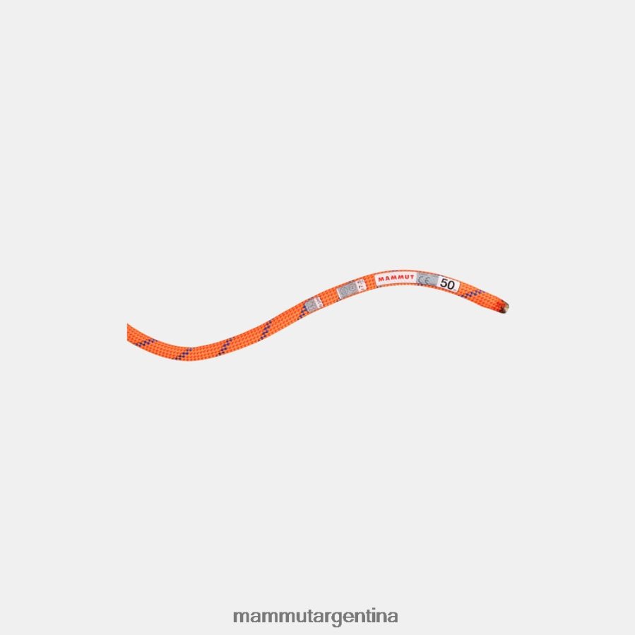 Cuerda seca remitente alpino 7.5 unisexo 2B8PD2563 Mammut azul fuego equipo