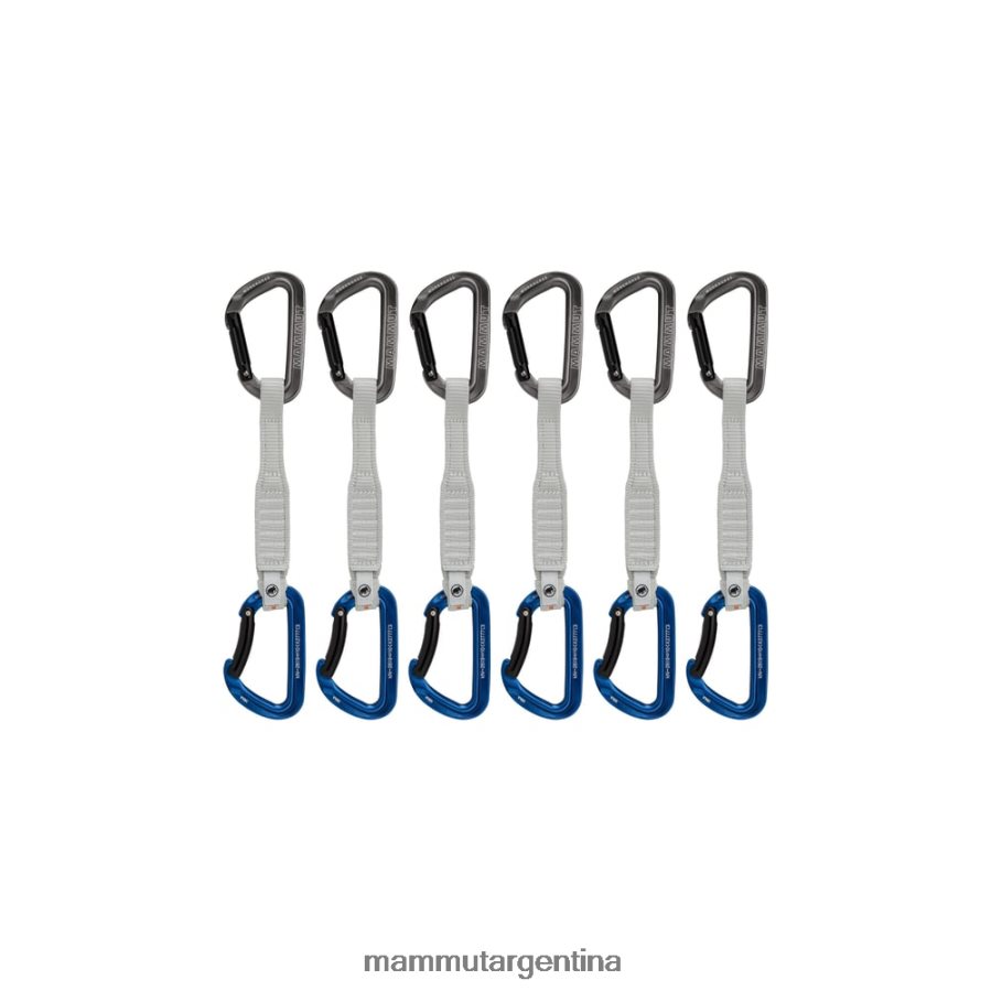 Workhorse Keylock 17 cm Paquete de 6 cintas exprés unisexo 2B8PD2436 Mammut gris azul equipo