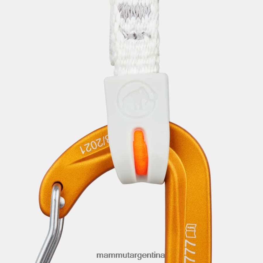 cable emisor 17 cm cinta exprés unisexo 2B8PD2607 Mammut gris claro-dorado equipo