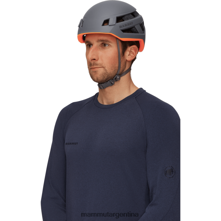 casco emisor de peñascos unisexo 2B8PD21408 Mammut titanio equipo