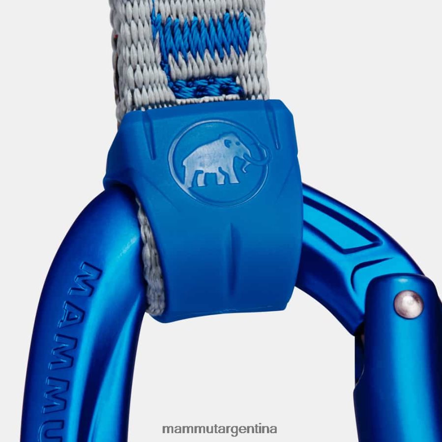 crag keylock indicador de 10 cm paquete de 6 cintas exprés unisexo 2B8PD2553 Mammut plata-ultramar equipo