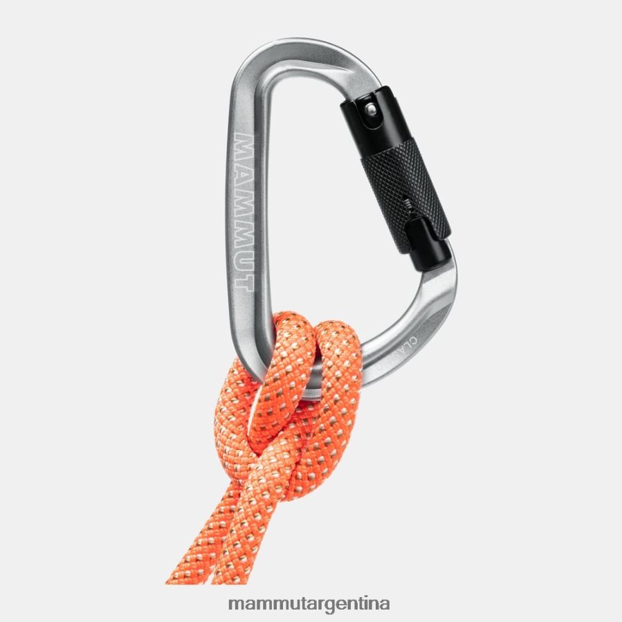 mosquetón clásico hms twistlock plus unisexo 2B8PD2557 Mammut gris claro equipo