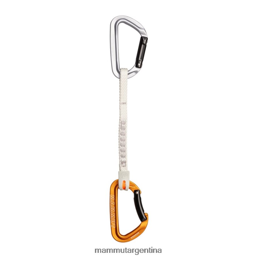 sender keylock 17 cm cinta exprés unisexo 2B8PD2458 Mammut gris claro-dorado equipo