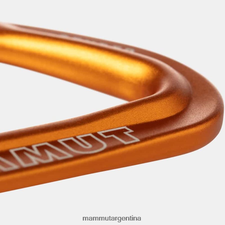 sender keylock 17 cm cinta exprés unisexo 2B8PD2458 Mammut gris claro-dorado equipo