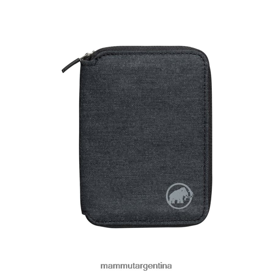 cartera con cremallera melange unisexo 2B8PD2619 Mammut negro equipo