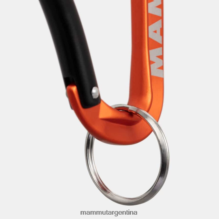 mini mosquetón caballo de batalla keylock l unisexo 2B8PD21365 Mammut naranja equipo