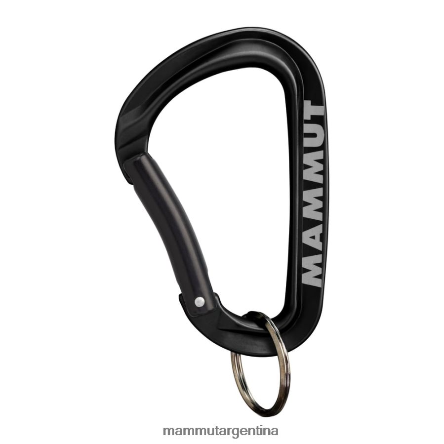 mini mosquetón caballo de batalla keylock l unisexo 2B8PD2448 Mammut negro equipo