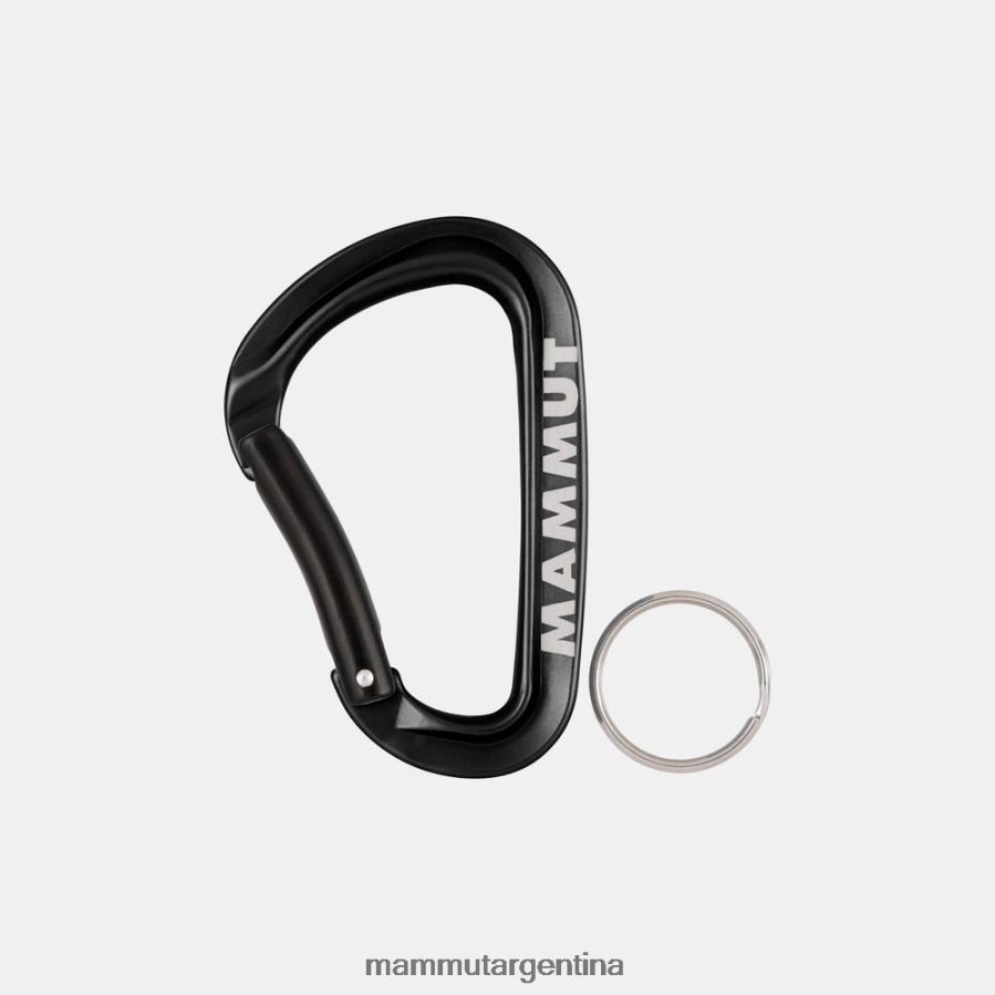mini mosquetón caballo de batalla keylock l unisexo 2B8PD2448 Mammut negro equipo