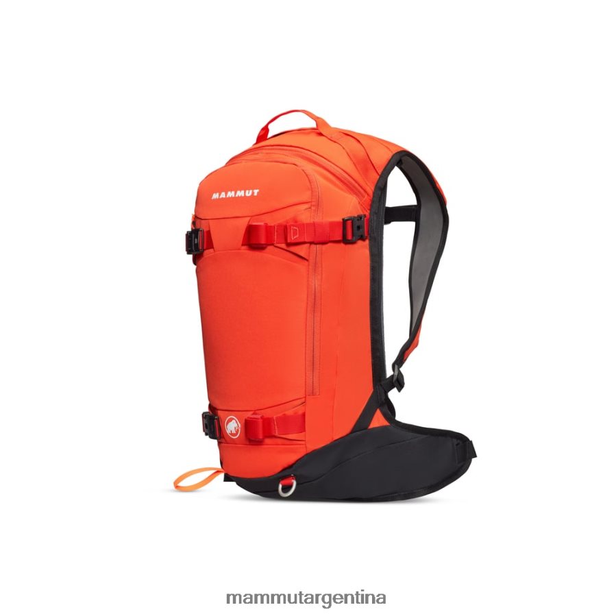 nirvana 25 unisexo 2B8PD2470 Mammut caliente rojo-negro equipo