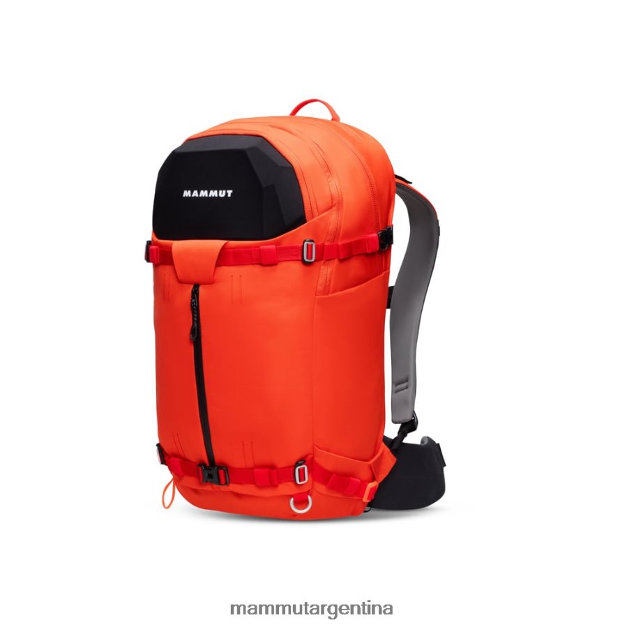 nirvana 35 unisexo 2B8PD2465 Mammut caliente rojo-negro equipo