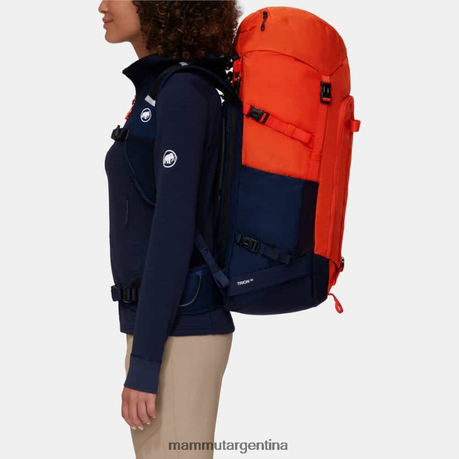 trión 50 unisexo 2B8PD21465 Mammut caliente rojo-marino equipo